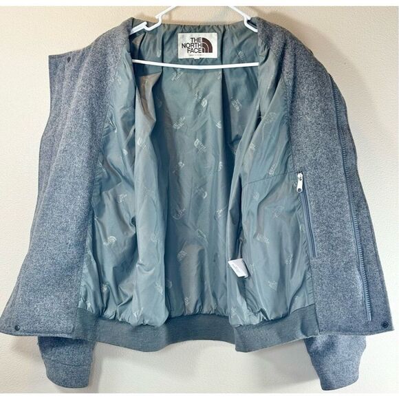 The North Face Rare 80's Vintage 100% Wool Lined Men's Button Front  Coat Large - Picture 6 of 13